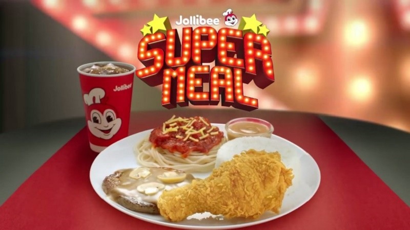 Jollibee menu online super meal