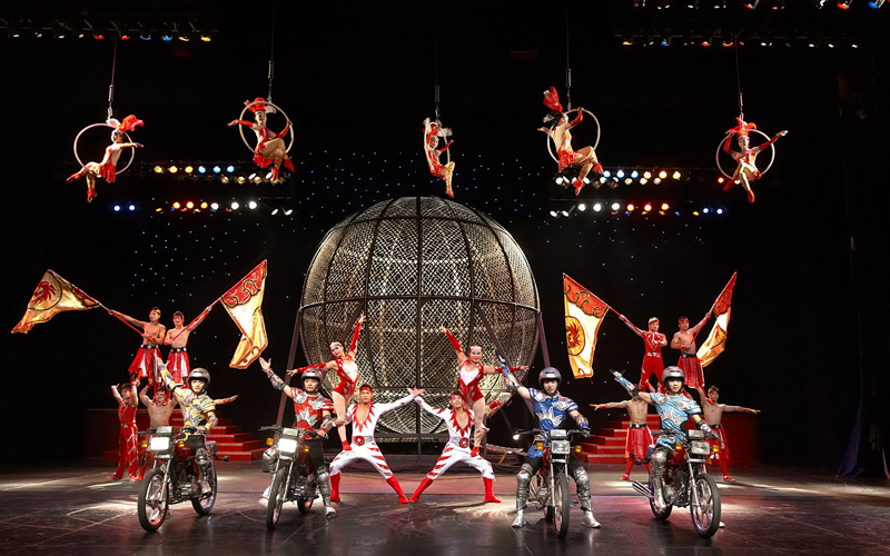 The All-New Grand China Acrobatic Circus from Dec 25 to Jan 4