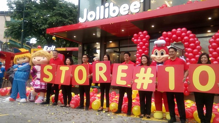 Jollibee's 1000th store opening!