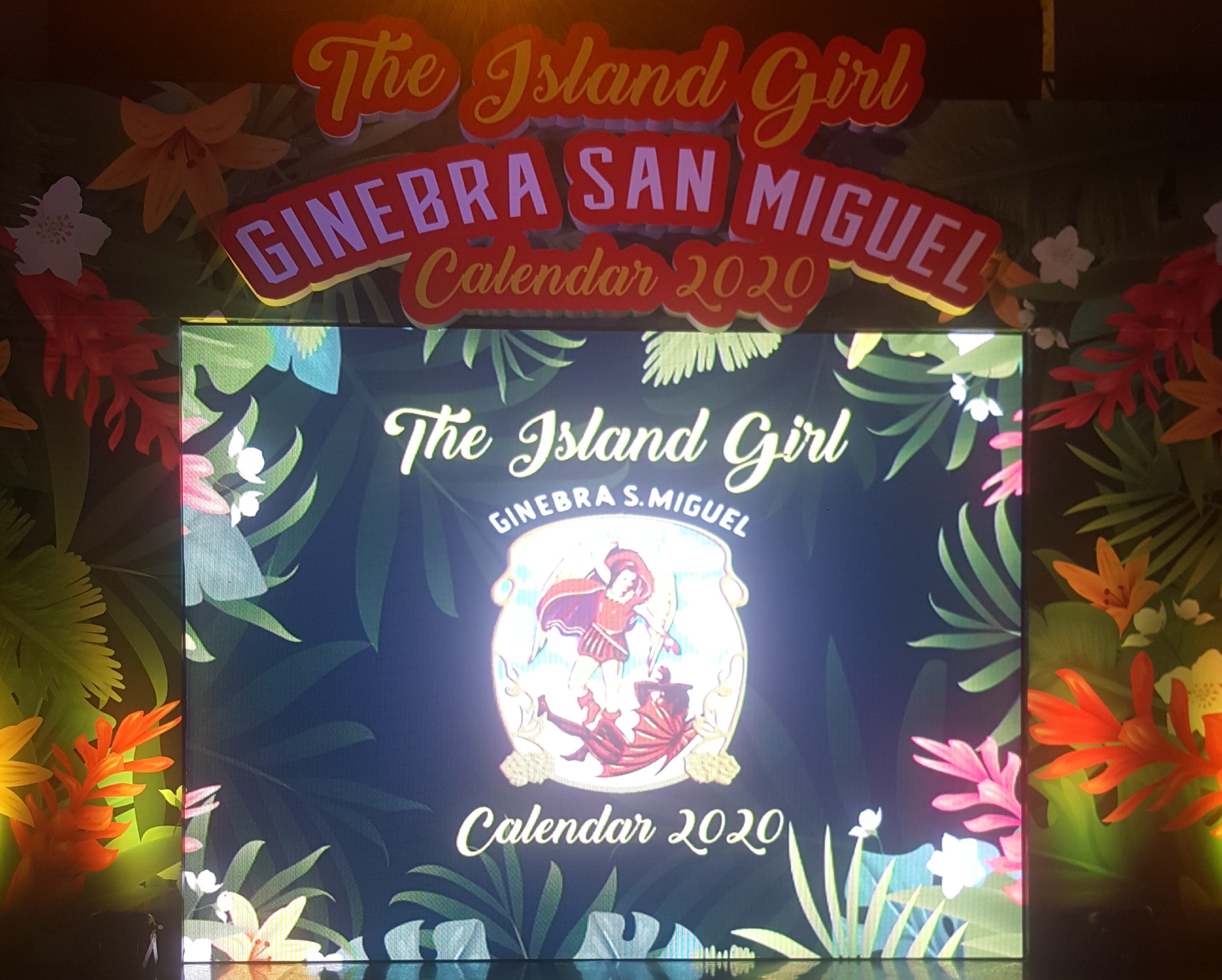 Ginebra San Miguel reveals "Calendar Girl 2020"