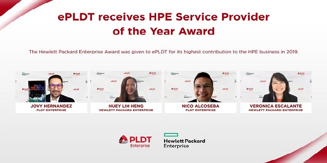 PLDT x HPE - Plaque