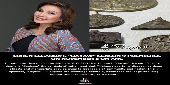 Watch Dayaw Season 9 on ANC starting November 5