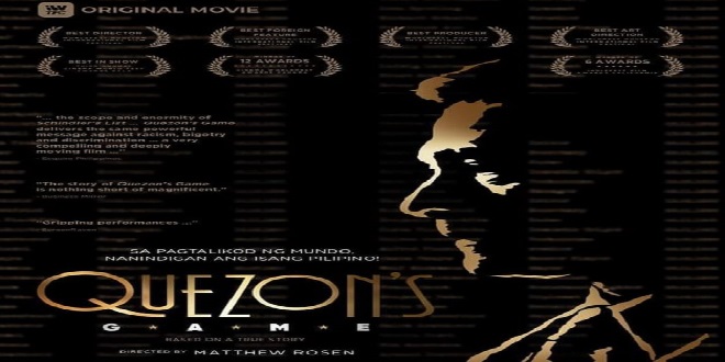 AWARD-WINNING FILM “QUEZON’S GAME” TO STREAM WORLDWIDE ON iWANTTFC THIS JANUARY 27