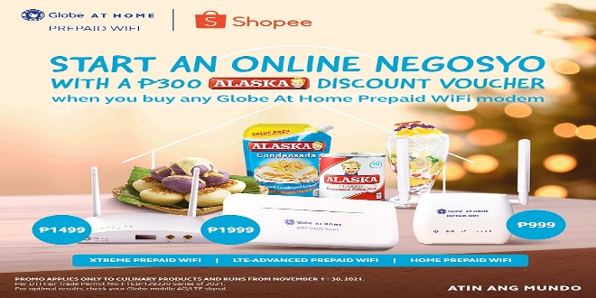 Globe At Home and Alaska Milk Promo_1