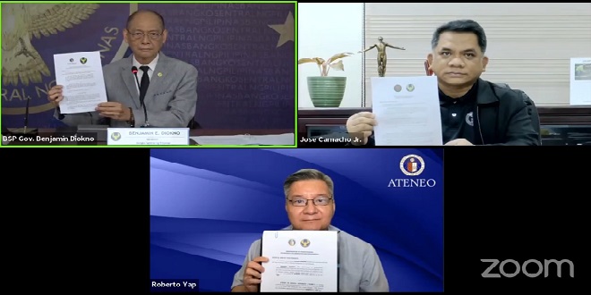 Ateneo, BSP ink agreement to cement research collaboration_MOA signing