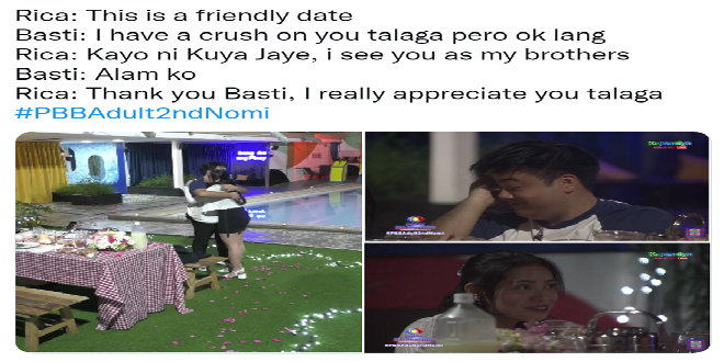 BASTI CONFESSES FEELINGS TO RICA