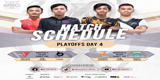 Match Schedule PlayOffs Day 4_1