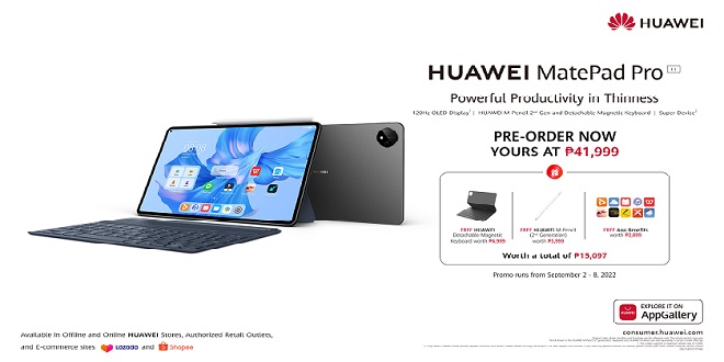 preorder huawei matepad