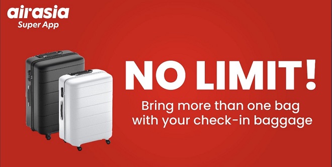 Luggage check in air asia on sale