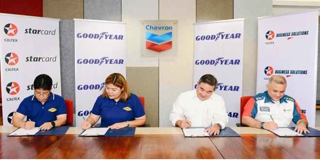 Goodyear and Caltex Partner to Provide Discounts Tires with Caltex StarCard