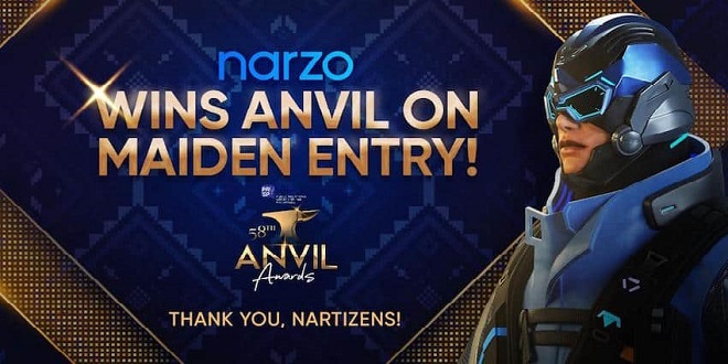 Narzo secures Anvil Award on debut appearance