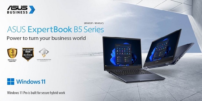 ASUS Business Launches New ExpertBook B5 Series Laptops in the Philippines