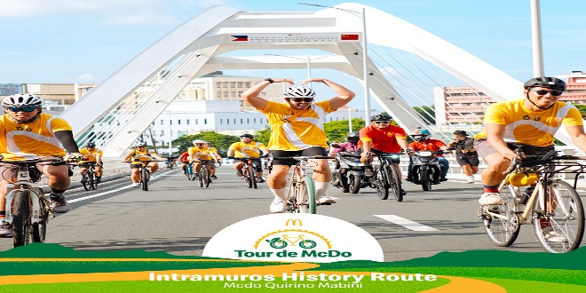 McDonald's Philippines Marks World Bicycle Day with Its Second Tour De McDo