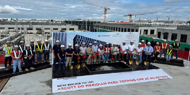 ASCOTT-DD MERIDIAN PARK TOPPING OFF CEREMONY_1