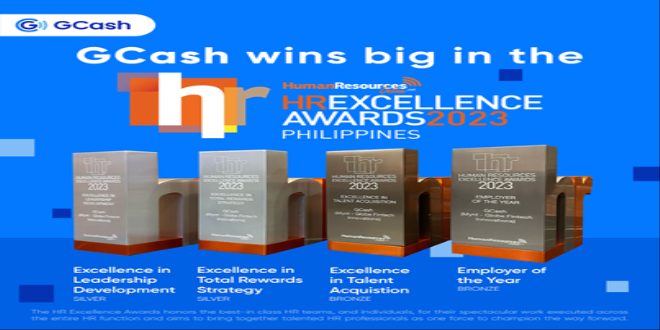 GCash_GCash wins big at HR Excellence Awards 2023