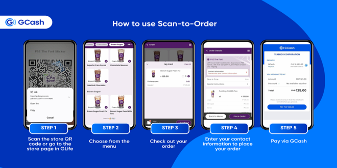 GCash_Skip the long lines in cafés restaurants and more with GCash Scan-to-Order powered by Alipay+ D-Store_Photo