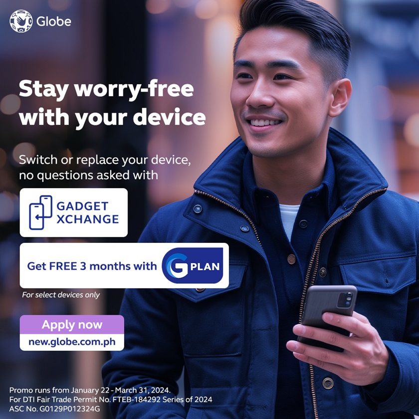 Introducing Globe's Complimentary Gadget Xchange Program for Hassle