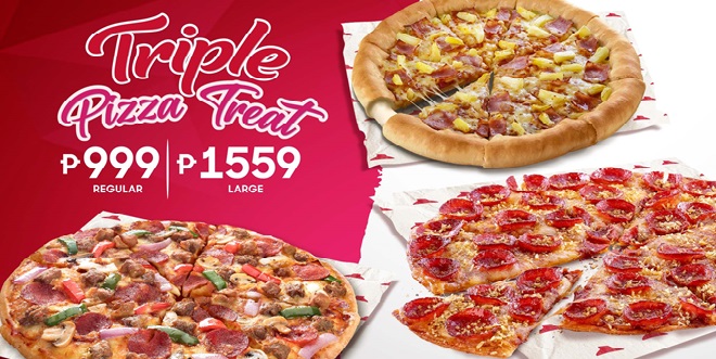 Sweet Treats for Mom - Triple Pizza Treat