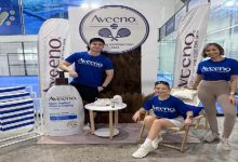 Aveeno brand ambassadors and marketing manager - Padel