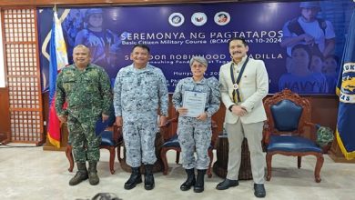 Senator Padilla Commends 48 New AFP Reservists