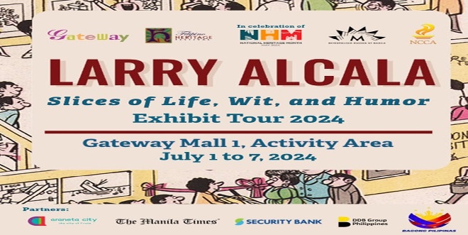 LARRY ALCALA SLICES OF LIFE, WIT, AND HUMOR EXHIBIT TOUR 2024_1