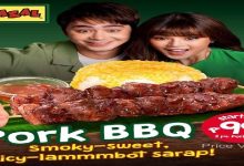 MaThon Love Team endorses Mang Inasal Pork BBQ