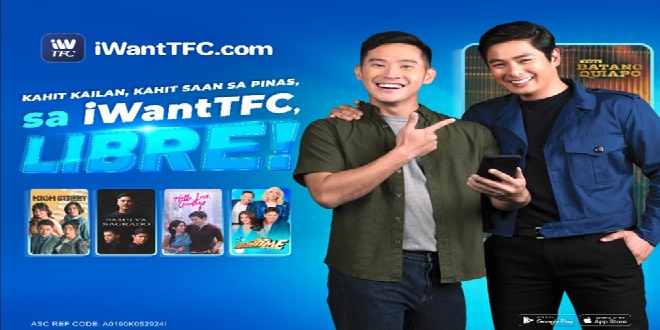 PRIMETIME KING COCO MARTIN IS AMBASSADOR OF iWantTFC'S NATIONWIDE 'LIBRENG MANOOD' CAMPAIGN