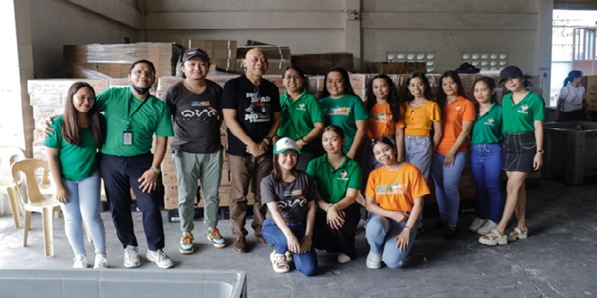 SAFC Heroes in Action United Effort in Repacking Relief Goods for Typhoon Carina Evacuees