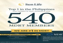 Sun Life Bags No. 1 Spot in Philippines' MDRT, Sole PH Firm in Global Top 50