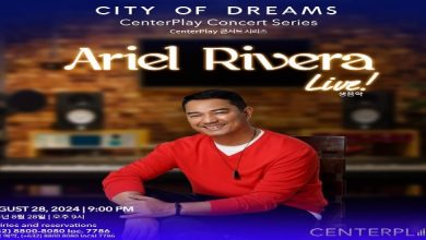 Ariel Rivera Live at CenterPlay City of Dreams Manila