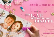 MY LOVE WILL MAKE YOU DISAPPEAR POSTER