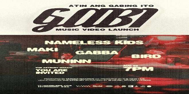 NAMELESS KIDS GABI MV LAUNCH INVITE