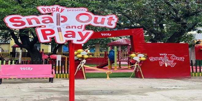 POCKY 'SNAP OUT AND PLAY' TRANSFORMS LOCAL PLAYGROUND