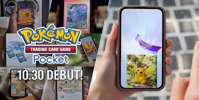 Pokémon Trading Card Game Pocket Launches on October 30