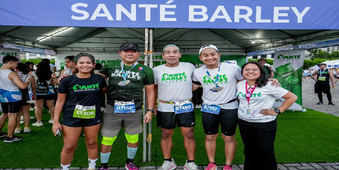 Santé Barley Leads Way Promoting Running and Wellness in Philippines