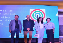 [2nd female from the right] ABS-CBN head of Content Research Diorella Agoncillo at the Kantar BrandZ 2024 Most Valuable Philippine Brands awarding ceremony