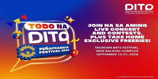 Celebrate Big at Peñafrancia Festival with DITO Telecommunity!