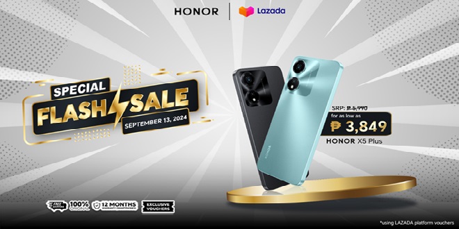 HONOR X5 Plus Now Available on Lazada for Only Php 3,849 Until September 13!