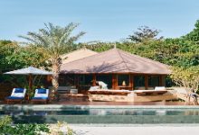 A beach pool casita at Amanpulo. Photo from the website of Aman