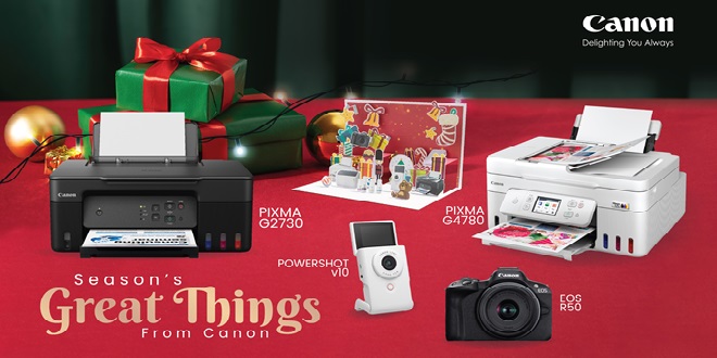 Canon Holiday Promo KV