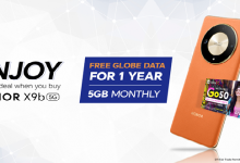 Main KV - FREE Globe Sim Card when you buy HONOR X9b 5G NOW