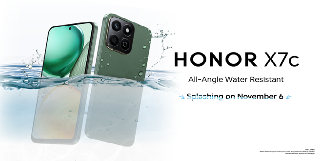 Main KV - HONOR X7c is Splashing on November 6