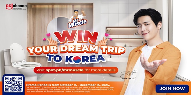 Mr Muscle Partners with Kim Seon Ho, Announces Contest for All-Expenses-Paid Trip to Korea