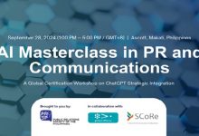 PRSP, Global Alliance, and SCoRe Unveil ChatGPT and AI Masterclass for PR and Communications Professionals