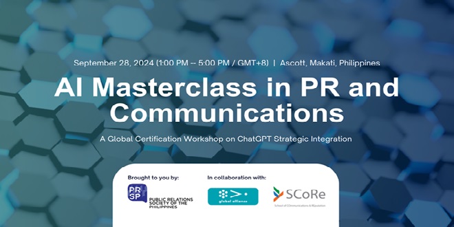 PRSP, Global Alliance, and SCoRe Unveil ChatGPT and AI Masterclass for PR and Communications Professionals