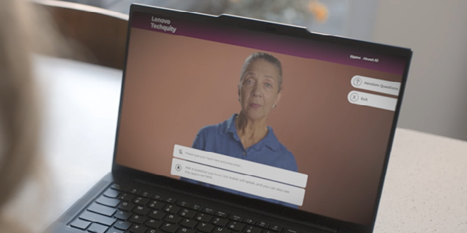 Alzheimer's, Dementia Relief Lenovo's AI-Driven Companion Solution