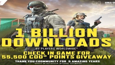 Call of Duty Mobile Reaches 1 Billion Downloads, Celebrates 5 Years