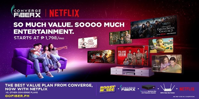 Converge and Netflix Unveil Joint Bundle for Seamless Entertainment