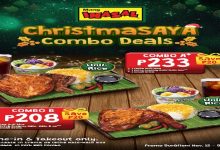 Enjoy Mang Inasal ChristmaSAYA Combo Deals this holiday season