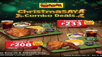 Enjoy Mang Inasal ChristmaSAYA Combo Deals this holiday season